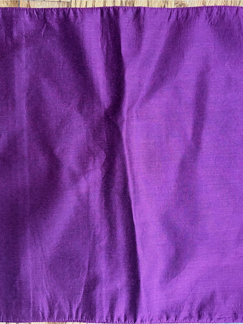 Crate & Barrel NWT Set of 4 Purple and Fuchsia Cotton Placemats - Picture 3 of 4